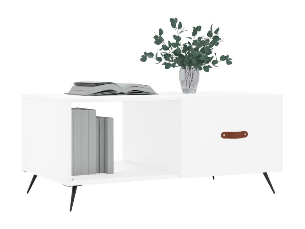 White Coffee Table, 90 x 50 x 40 cm