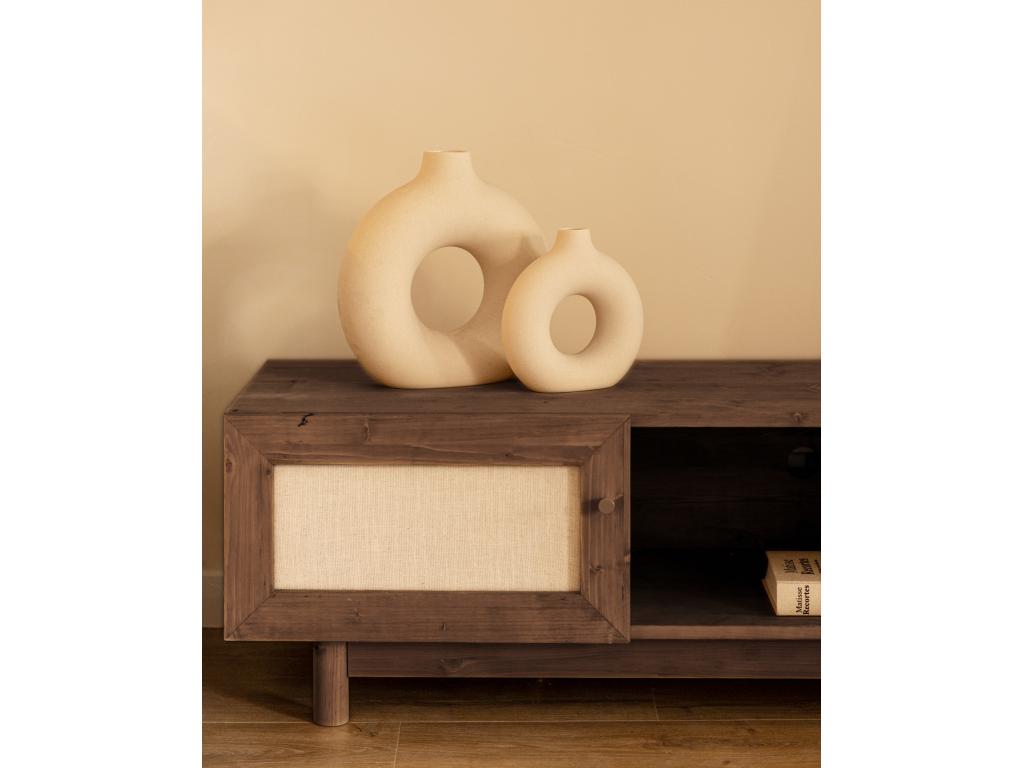 Brown TV Stand, 150 x 40 cm