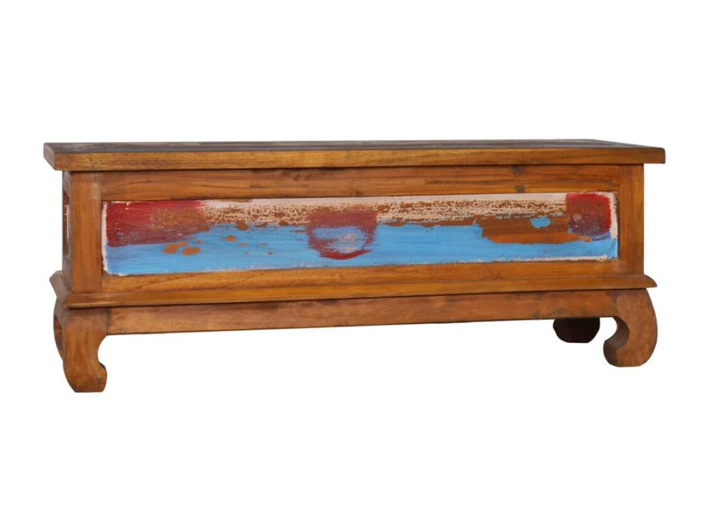 Brown TV Stand, 110 x 35 x 40 cm