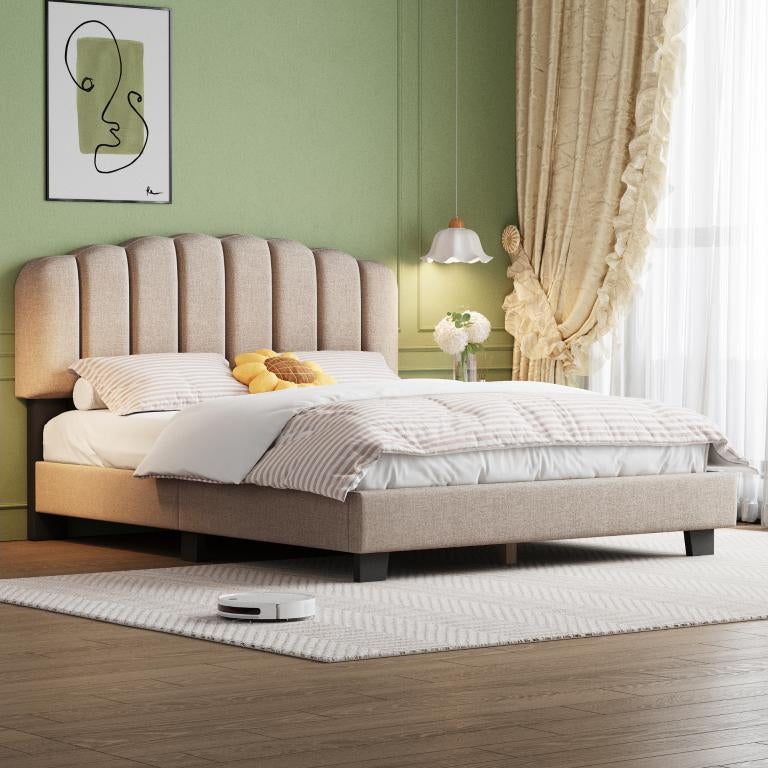 Beige Mattress, 140 x 200 cm