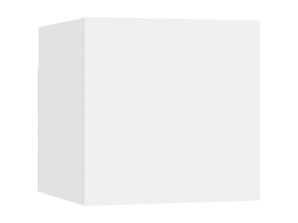 White Engineered Wood Home Furniture