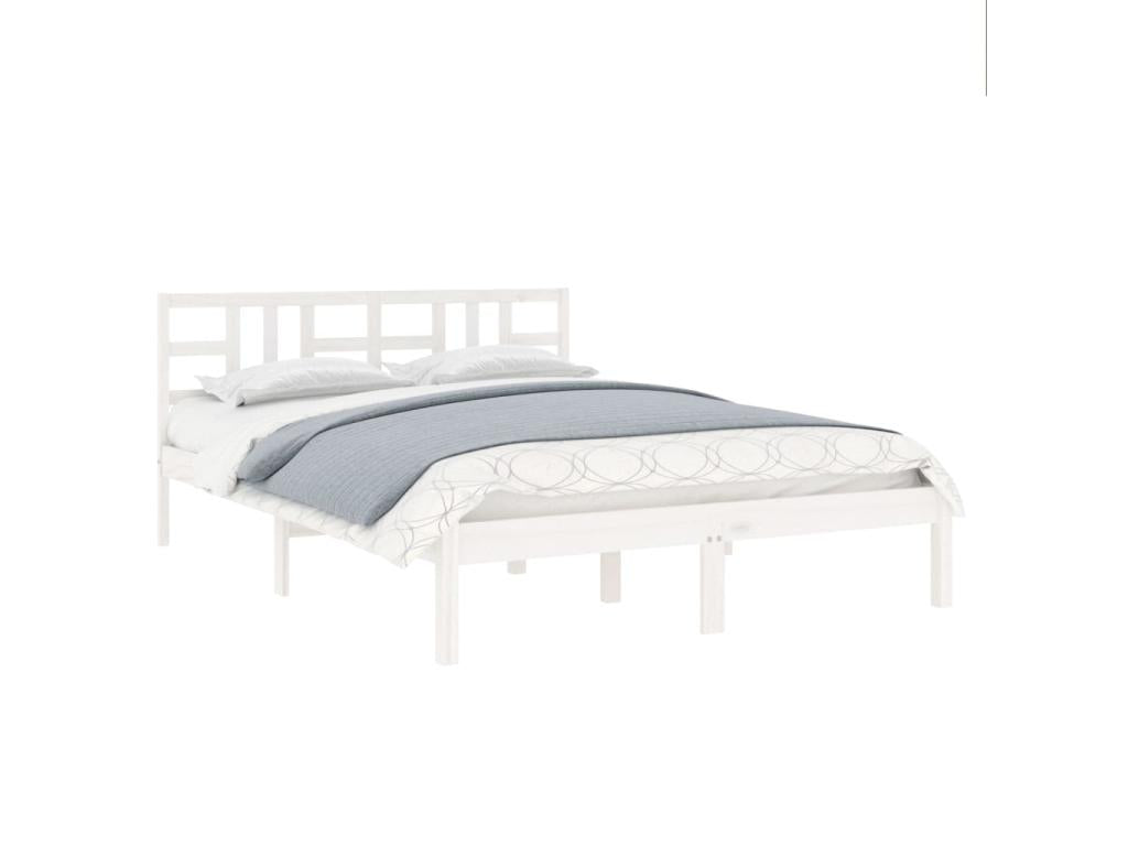 White Solid Wood Mattress, 120 x 190 cm