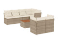 Beige Woven Resin Wicker Outdoor Furniture Set - dlz1766576474917
