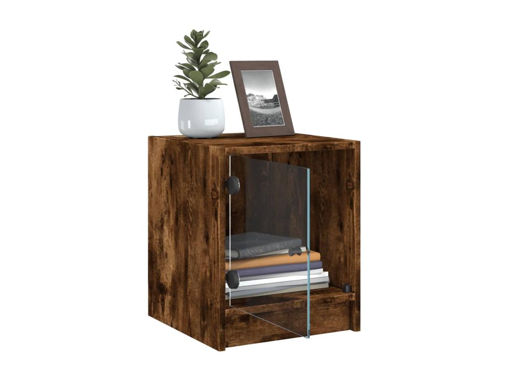 Brown Oak Wood Home Furniture, 35 x 37 x 42 cm