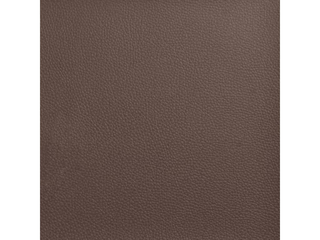 Brown Faux Leather Bed