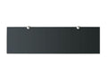 Black Glass Wardrobe, 70 x 20 x 0.8 cm