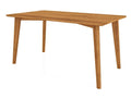 Natural Oak Wood Table, 80 x 170 cm