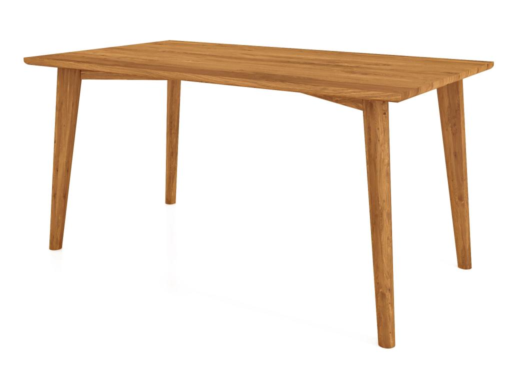 Natural Oak Wood Table, 80 x 170 cm