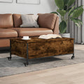 Natural Oak Wood Coffee Table
