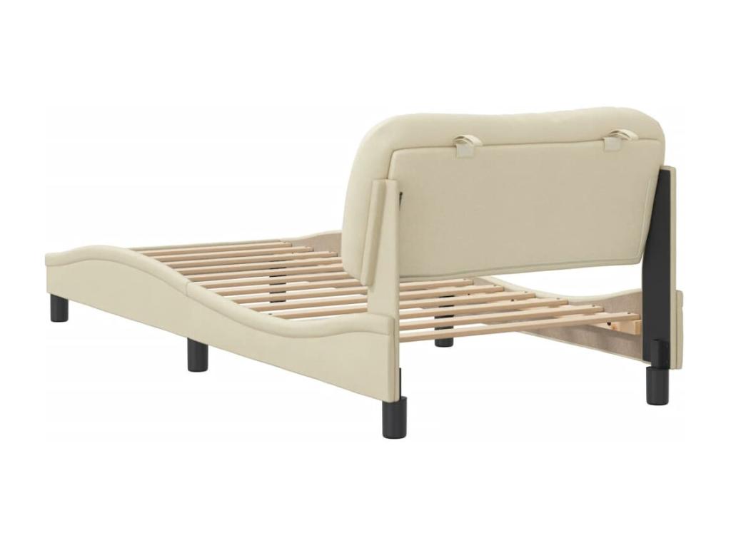 Fabric Bed Frame, 80 x 200 cm
