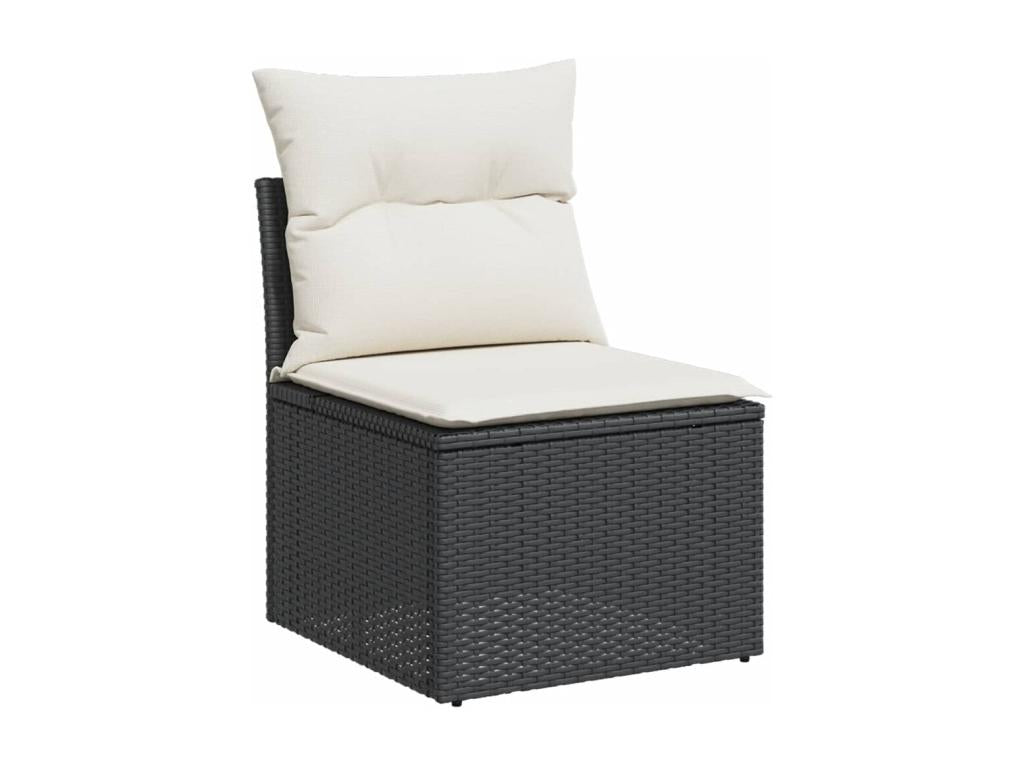 Black Woven Resin Wicker Outdoor Furniture Set - dlz1766576234181