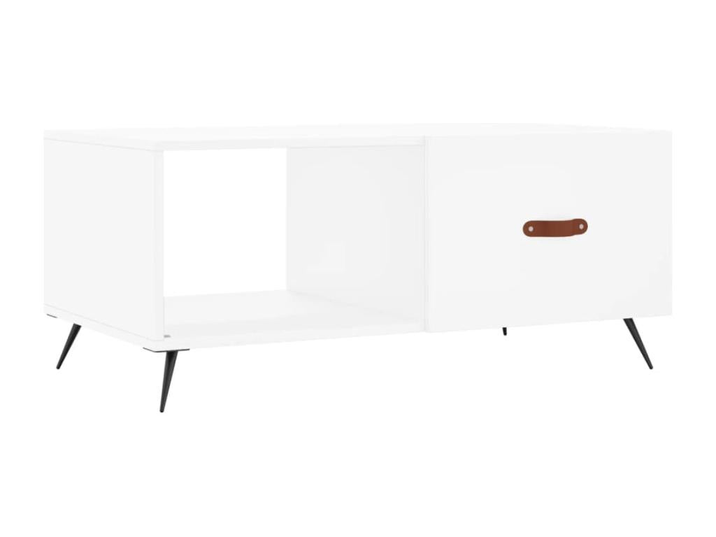 White Coffee Table, 90 x 50 x 40 cm