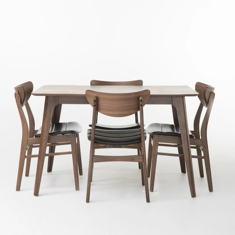 Anise 5-piece Wood Rectangular Dining Set by Christopher Knight Home