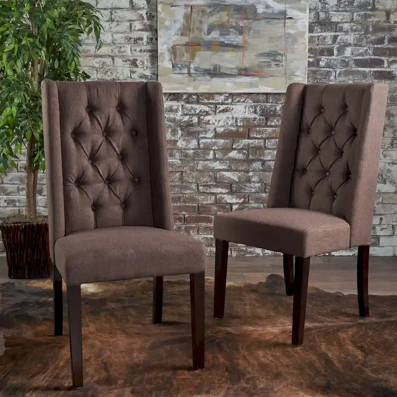 Blythe Tufted Dining Chair (Set of 2) by Christopher Knight Home