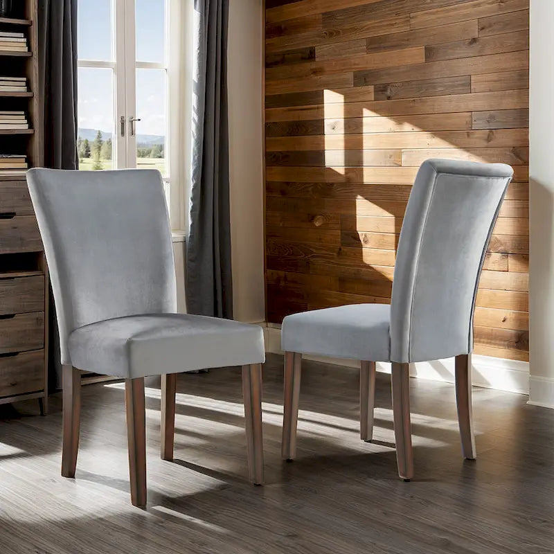 Dinant Upholstered Parson Dining Chairs (Set of 2)