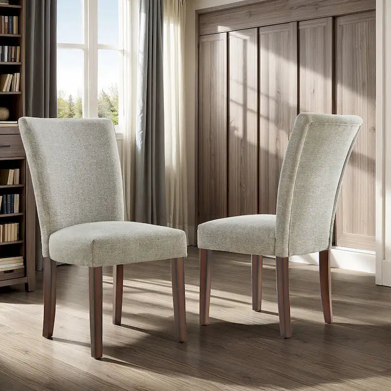 Dinant Upholstered Parson Dining Chairs (Set of 2)