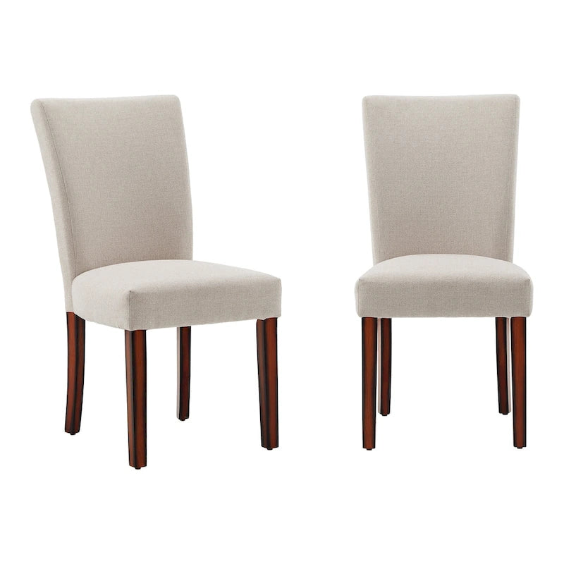 Dinant Upholstered Parson Dining Chairs (Set of 2)