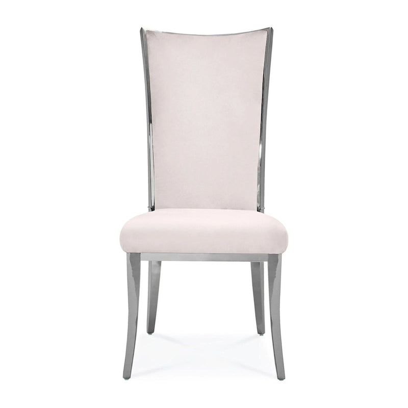 Massimo Silver Stainless Steel Dining Chair