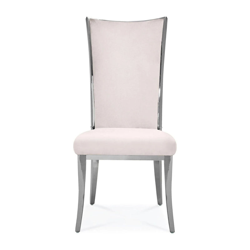 Massimo Silver Stainless Steel Dining Chair