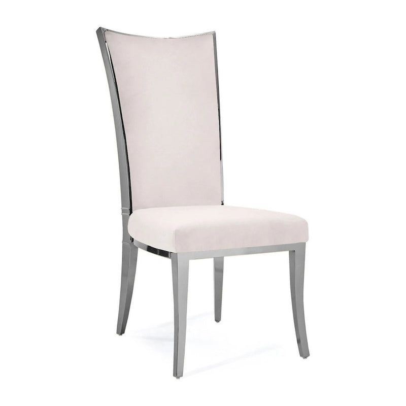 Massimo Silver Stainless Steel Dining Chair