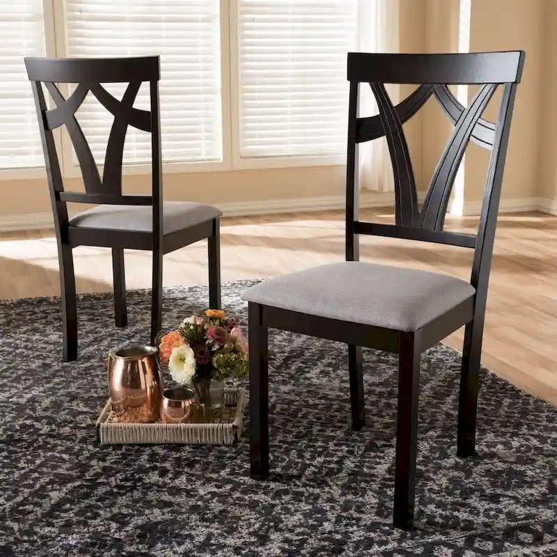 Copper Grove Cyril Contemporary Fabric Dining Chair Set