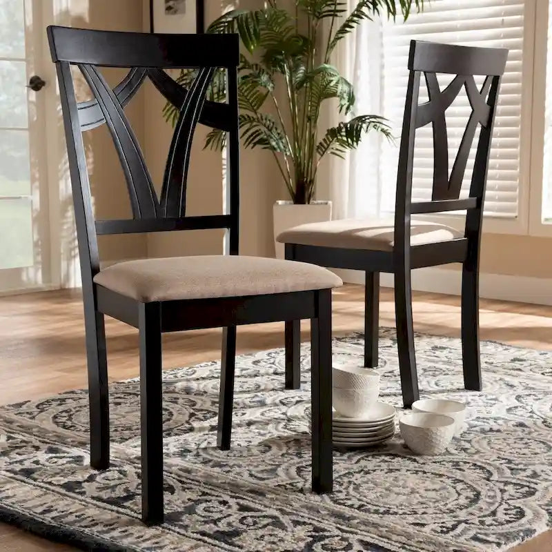 Copper Grove Cyril Contemporary Fabric Dining Chair Set