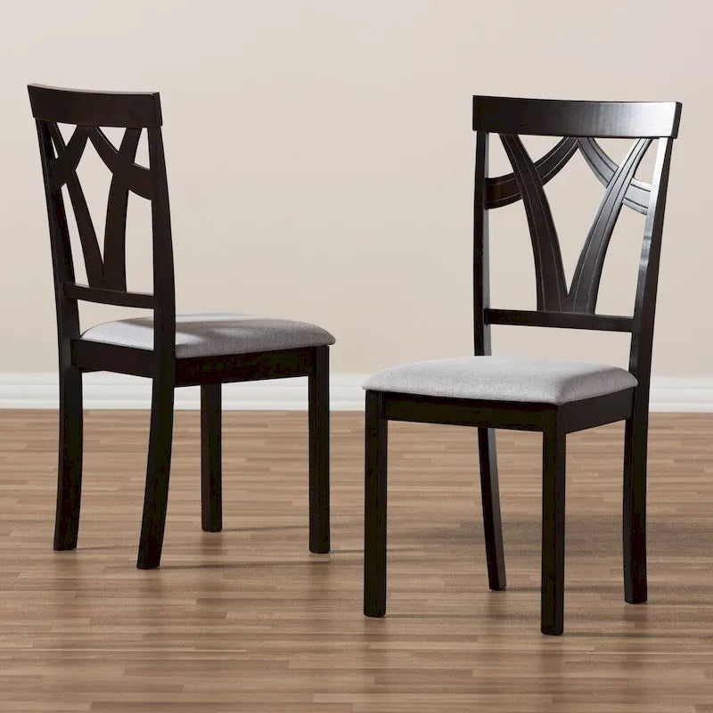 Copper Grove Cyril Contemporary Fabric Dining Chair Set