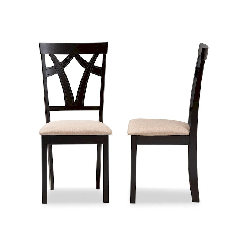 Copper Grove Cyril Contemporary Fabric Dining Chair Set