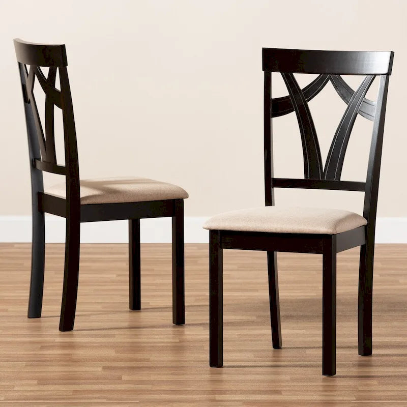 Copper Grove Cyril Contemporary Fabric Dining Chair Set