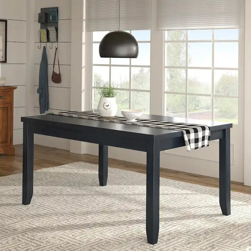 Elena Wood Rectangular Dining Table by iNSPIRE Q Classic