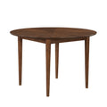 Belinda Walnut 47-inch Round Leg Dining Table by Greyson Living