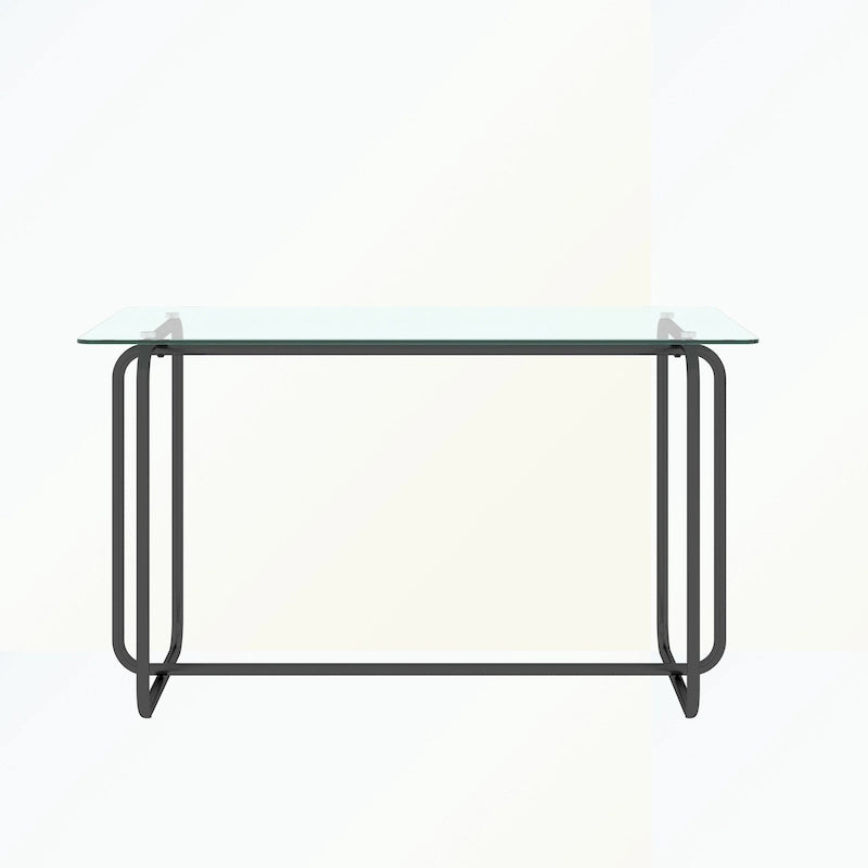 Rectangle Dining Table with Metal Frame
