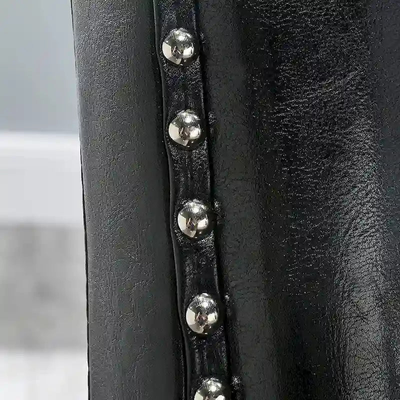 Faux Leather Kitchen Dining Accent Chairs Set of 2