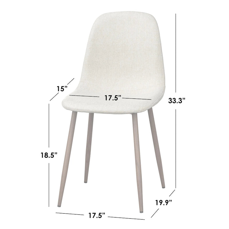 Simple Living Larsen Dining Chairs (Set of 2)