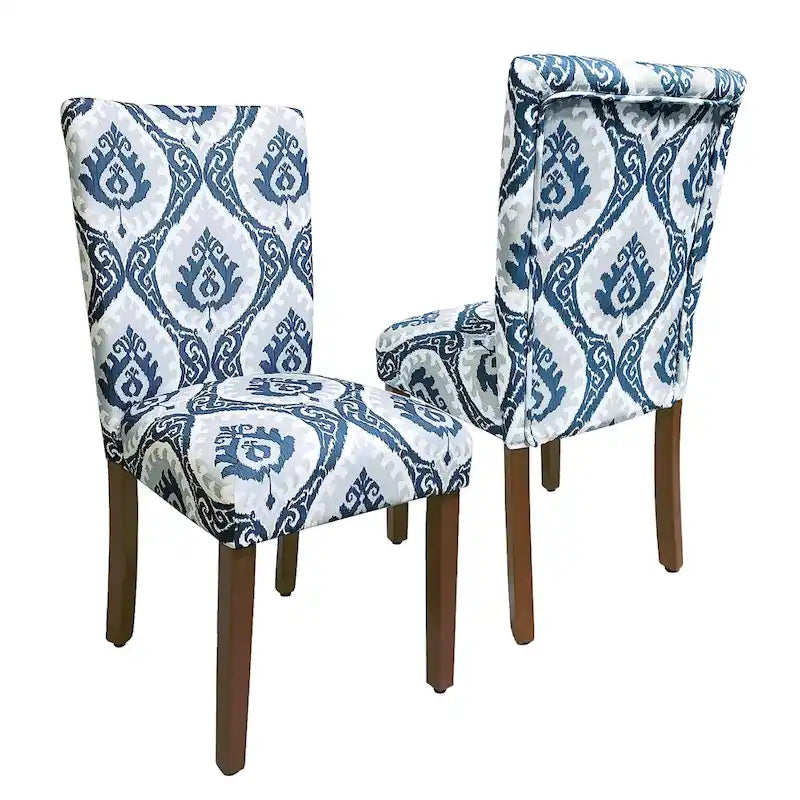 HomePop Classic Parsons Medallion Dining Chair (Set of 2)