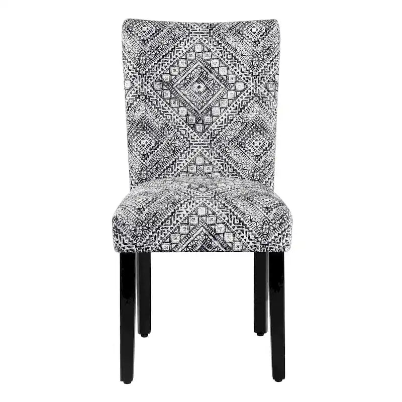 HomePop Classic Parsons Medallion Dining Chair (Set of 2)