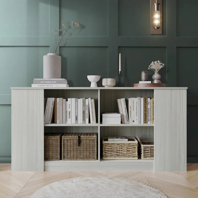 CraftPorch Simple Clean-Lines Wooden Sideboard