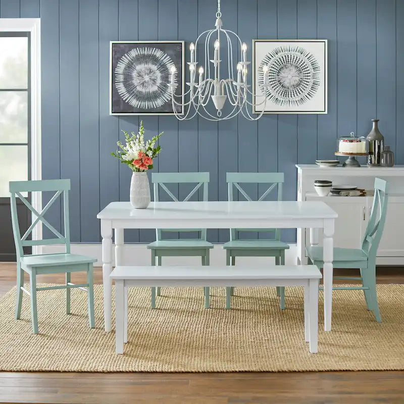 Simple Living 6-piece Albury Dining Set with Dining Bench