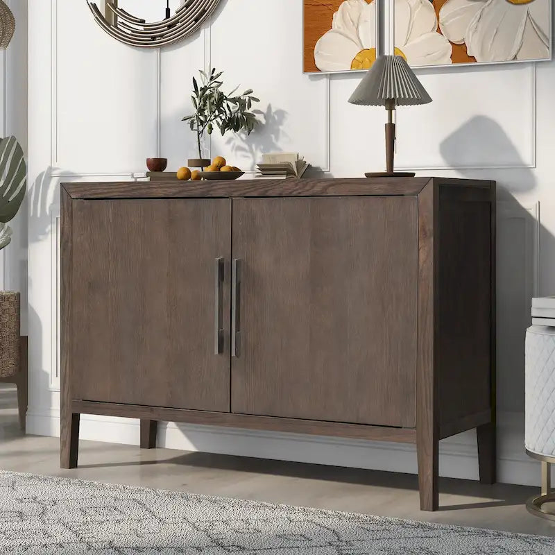 Living Room Storage Cabinet Sideboard with 2 Doors