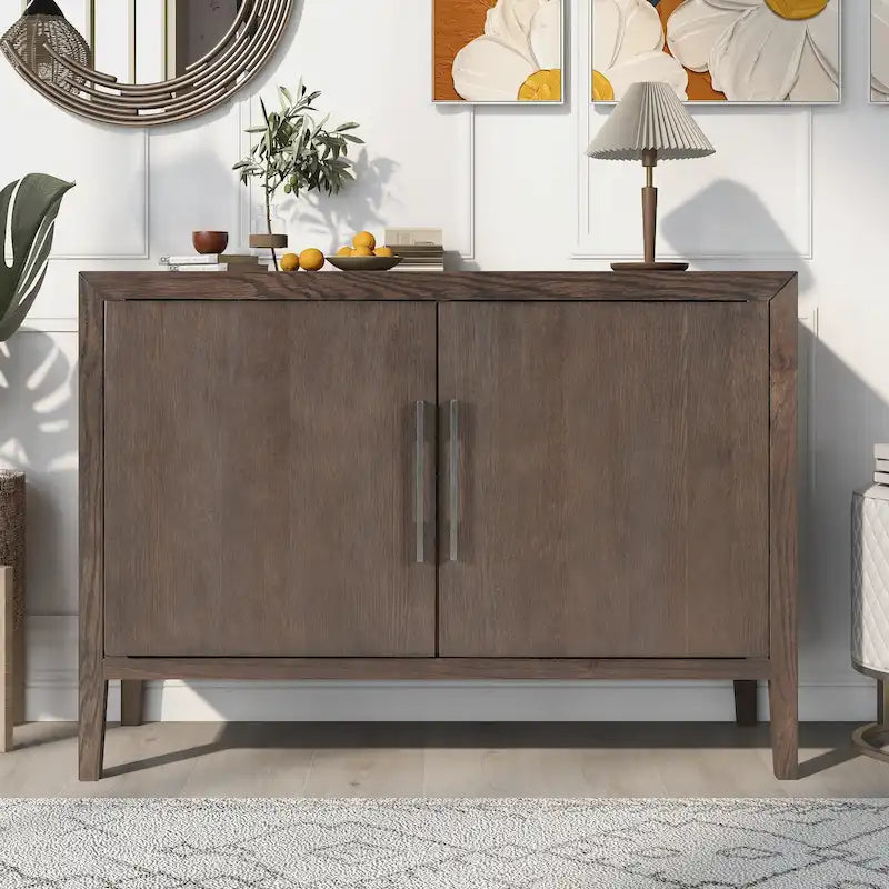 Living Room Storage Cabinet Sideboard with 2 Doors
