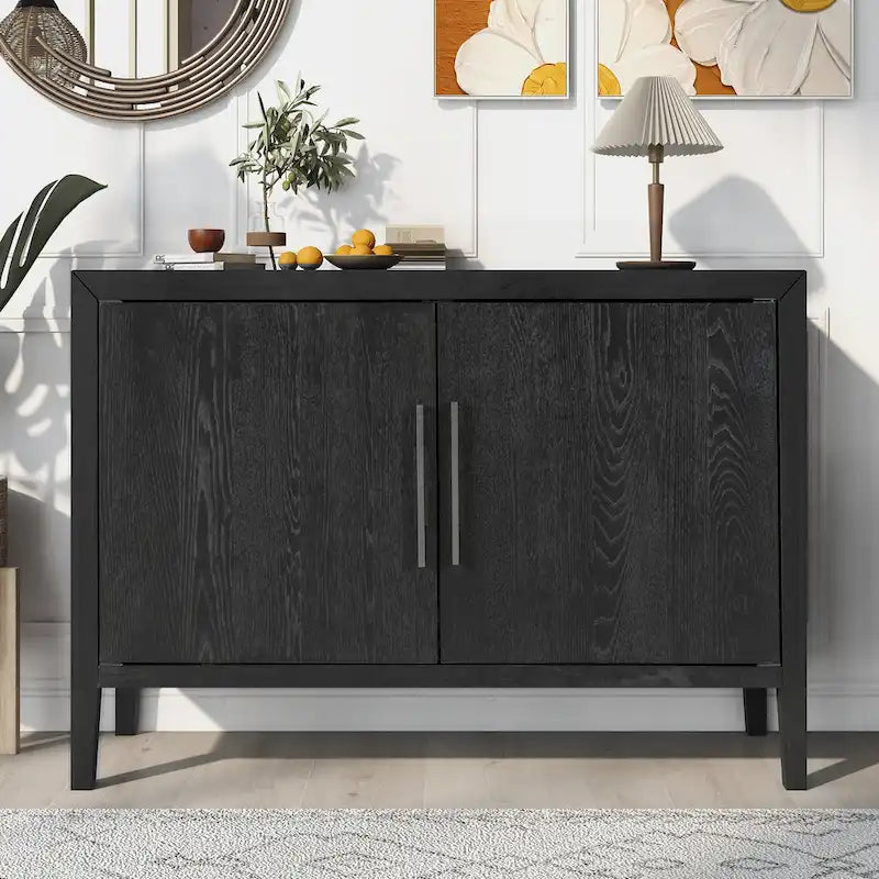 Living Room Storage Cabinet Sideboard with 2 Doors