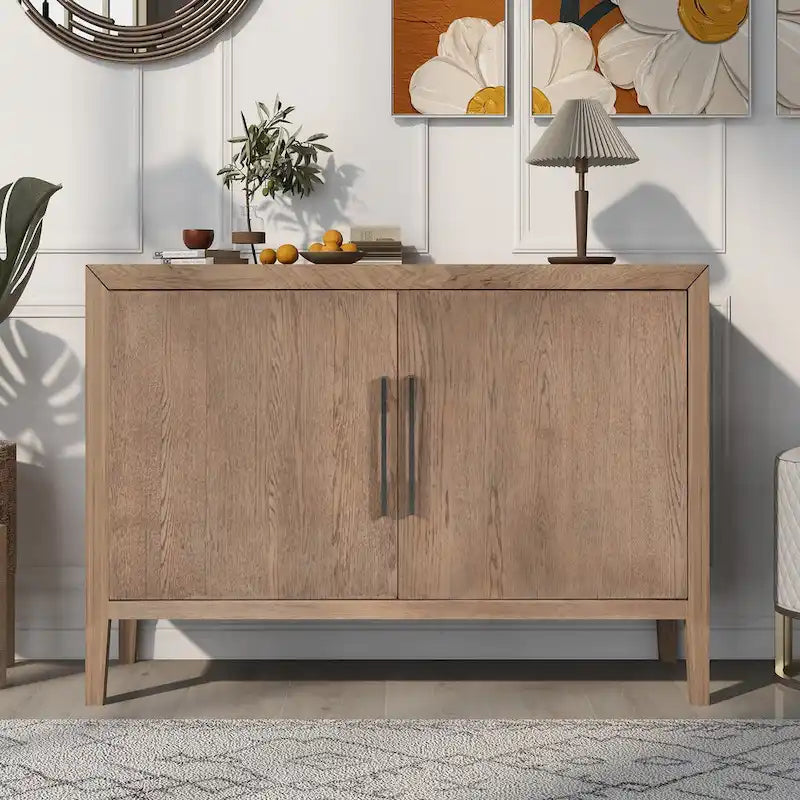 Living Room Storage Cabinet Sideboard with 2 Doors