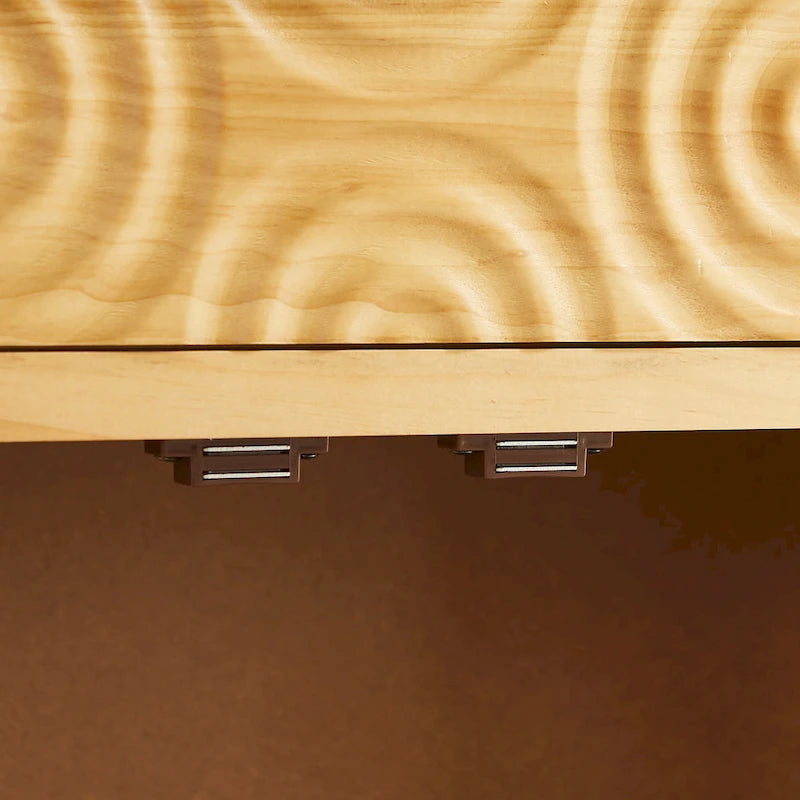 Art Leon Handcrafted Wood Sideboard with 2 Doors