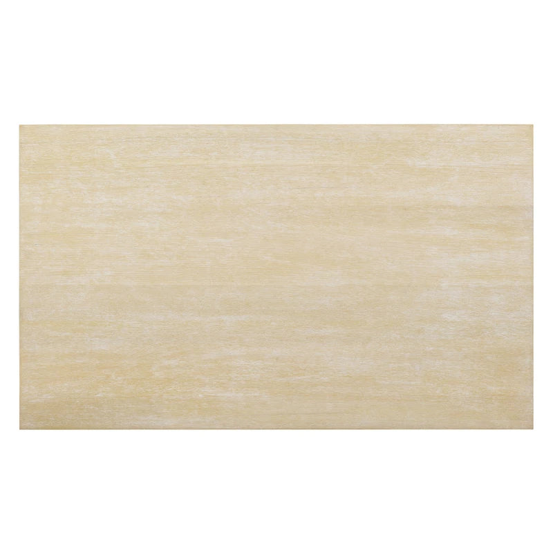 Roundhill Amonia 7-piece Dining Set, Turned-Leg Dining Table with 6 Tufted Chairs