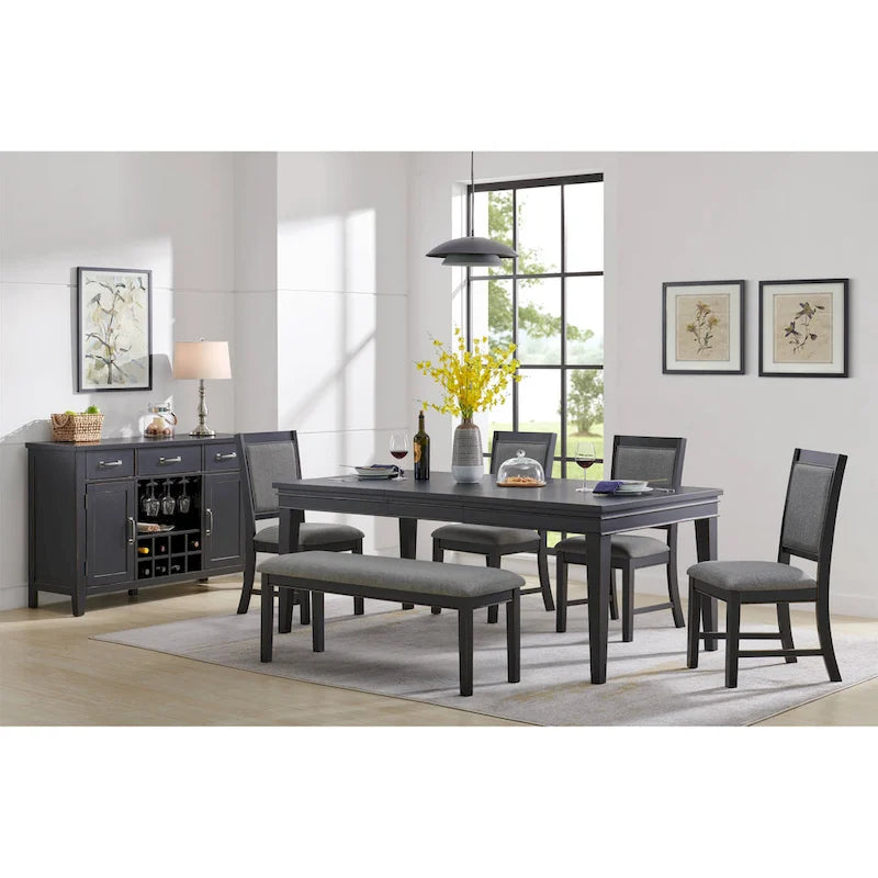 Del Mar Dining Table with Leaf by Martin Svensson Home