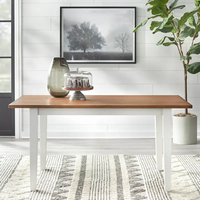 Simple Living Nashville Farmhouse Dining Table