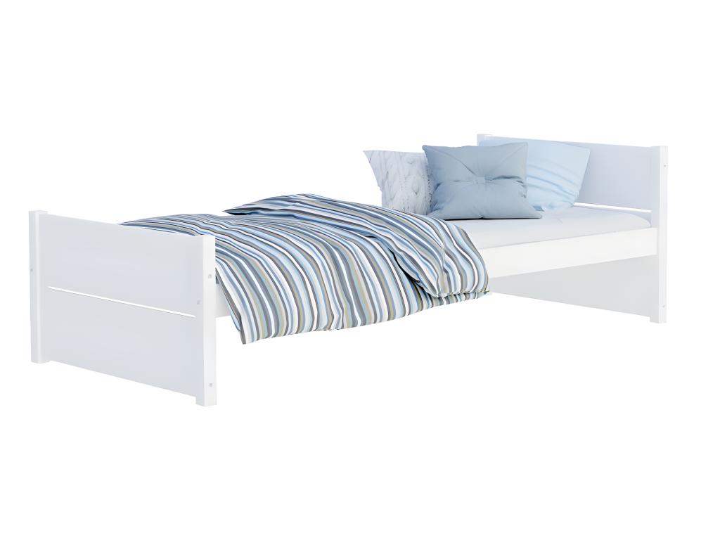 White Bed, 90 x 200 cm - dlz1766576339862