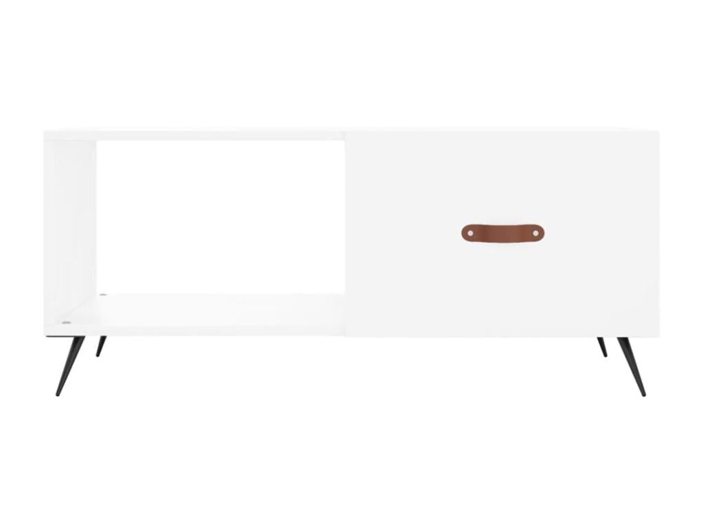 White Coffee Table, 90 x 50 x 40 cm