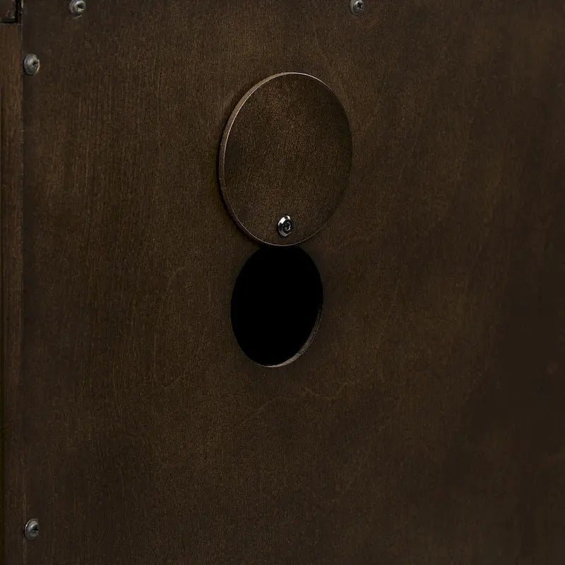 Crosley Blair Sideboard Dark Brown/Gold