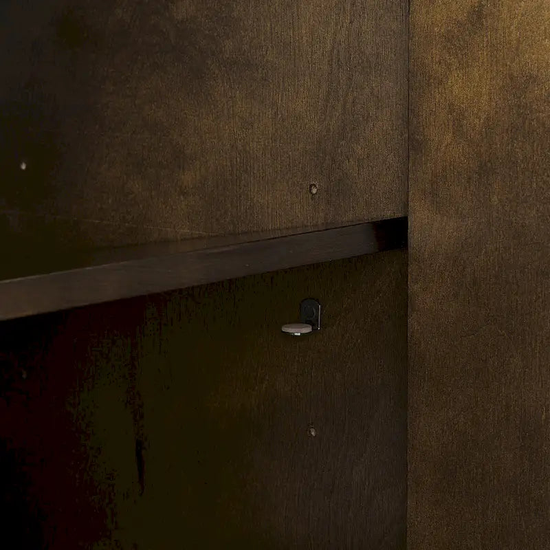 Crosley Blair Sideboard Dark Brown/Gold